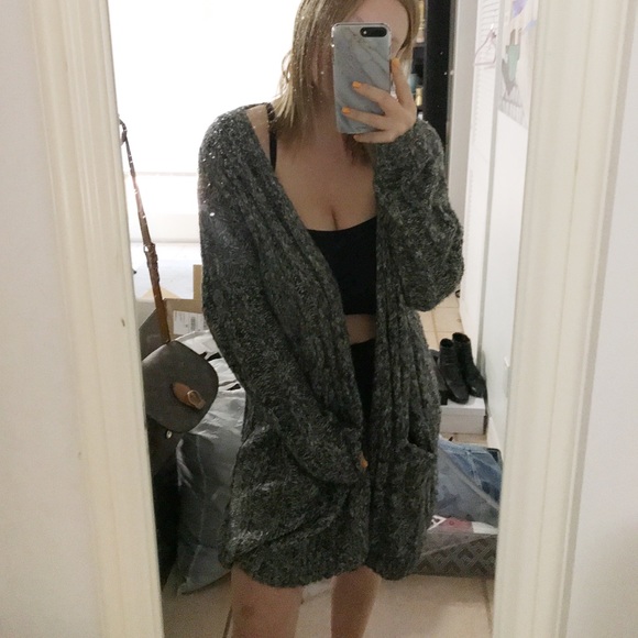 Urban Outfitters Sweaters - Urban Outfitters chunky knit oversized cardigan